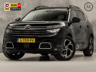 Citroën C5 Aircross 1.6 PureTech Sport 181Pk Automaat (APPLE CARPLAY, GROOT NAVI, 360 CAMERA, TREKHAAK, LEDER, SPORTSTOELEN, KEYLESS, ADAPTIVE CRUISE, NIEUWSTAAT)