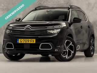 Citroën C5 Aircross 1.6 PureTech Sport 181Pk Automaat (APPLE CARPLAY, GROOT NAVI, 360 CAMERA, TREKHAAK, LEDER, SPORTSTOELEN, KEYLESS, ADAPTIVE CRUISE, NIEUWSTAAT)
