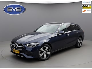 Mercedes-Benz C-klasse Estate 300 e Luxury Line, vol leder, elect bedienbare trekhaak, sfeerverl. 1 e eigenaar, NL auto met nap