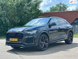 Audi Q8 4.0 TFSI Q8 quattro 600 PK*Carbon*Downpipes*Elektrische schuifdak*Leder*Trekhaak*360 camera*Navigatie*Stoelverwarming*