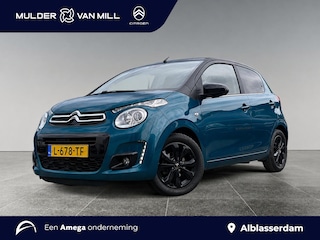 Citroën C1 Airscape Shine 1.0 e-VTi 72pk | CABRIODAK ZWART | CAMERA | CLIMA | NAVI | LM-VELGEN 'BLACK' | APPLE CARPLAY / ANDROID AUTO | DAB+ |