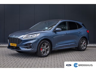 Ford Kuga 2.5 PHEV ST-Line X | SOH 93% | Panoramadak | Elec. Trekhaak | 100% Dealer O.h. | Adapt. Cruise | Head-Up Display | Elektr. Klep | Full LED | Dodehoek Detectie | B&O audio | Half Leder / alcantara | Standkachel | Winter-pack | Stuur & Stoelverwarming