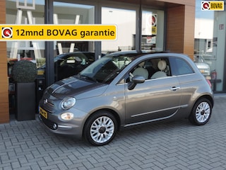 Fiat 500 0.9 TwinAir Turbo Lounge 84.000km | Panodak | 15'' Lmvelgen | Cruise contr | PDC | Mistlampen | Airco | Navi | Bluetooth