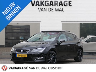 Seat Leon 1.4 TSI ACT FR Dynamic | Black optic | Apple-/Android Carplay | Panoramadak | Achteruitrijcamera | Climate Control | Ledere/Alcantara | Elektrische stoel | Cruise control