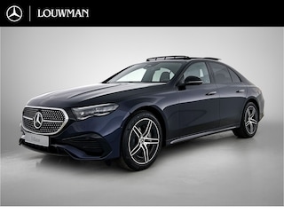 Mercedes-Benz E-klasse 300 e Business Solution AMG | Premium pakket | Winterpakket | Nightpakket | Leder pakket | Trekhaak | Panoramaschuifdak | 360° camera | Burmester® 4D surround sound system | GUARD 360° | Warmtewerend, donkergetint glas |