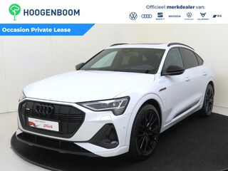 Audi E-tron 55 quattro S edition 95 kWh | SoH 100% | Panoramadak | Luchtvering | 360 camera | Bestuurderstoel met memory | Optiek zwart Plus | Head-up display | Dodehoekdetectie | Stoelverwarming |