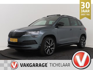 Skoda Karoq 1.5 TSI ACT Sportline Business | Panoramadak | Org NL | Digital Cockpit | CarPlay | Canton | Blind Spot | Adap. Cruise