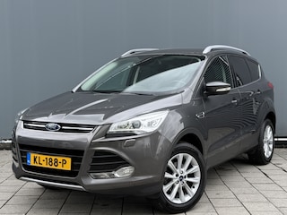 Ford Kuga BWJ 2016 | 1.5T 150 PK Titanium Styling Pack | TREKHAAK | LEDER/STOF | CLIMA | STOEL VW. | ELEK. KLEP | NAVI | CRUISE