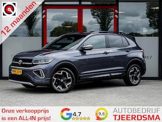 Volkswagen T-Cross 1.5 TSI R-Line Edition | IQ Light | Matrix LED | Camera | Navigatie | Adaptieve Cruise Control | Stoelverwarming | Privacy Glas | Climate Control | Virtual Cockpit | 17'' Lichtmetalen Velgen | 3x R-Line | Metallic Lak |