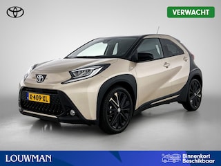 Toyota Aygo 1.0 VVT-i MT Premium | JBL | Stoelverwarming | Keyless Entry/Start | Climate Control | Parkeersensoren voor+achter | Navigatie | Apple CarPlay/Android Auto | Half lederen bekleding |