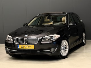 BMW 5-serie Touring 523i Executive AUTOMAAT PANODAK|HEAD-UP|LEDER|NAVI | KEURIGE AUTO !