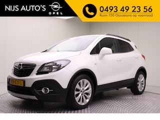 Opel Mokka 1.4 T Cosmo | dealer onderhouden | leder | pdc v/a + camera | navi | climate control | stoel,stuurverwarming | elektr. inklapbare spiegels | bluetooth | cruise