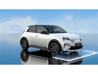 Alpine A290 GT Performance 52 kWh - 220 PK |  premium Devialet® audio | Two-tone blanc nival/ dak noir | Verwarmbaar stuurwiel | Remklauwen vóór - Bleu Alpine | Franse vlag op C-stijl |  2 USB Type-C data & opladen + draadloos opladen |
