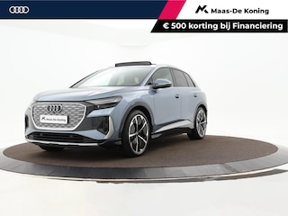 Audi Q4 50 299pk Quattro S Competition 77 kWh · SOH 93% · Panoramadak · Wegklapbare Trekhaak · Elek. Voorstoelen · Leder Interieur · 21'' Inch ·