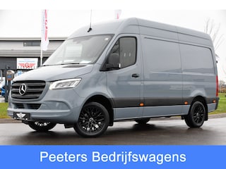 Mercedes-Benz Sprinter 317 2.2 CDI L2H2 PB Edition 360 Camera, Cruise, LED, Carplay, Leder, Stoelverwarming, Standkachel, 10,5'' Mbux, Automaat, 170pk, Virtual, Uniek!