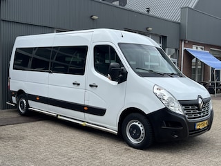 Renault Master L3H2 T35 dCi Rolstoelvervoer 9-Persoons Rolstoellift Airco Cruise controle Achterruitrijcamera Telefoonverbinding Dealer onderhouden Euro 6 Personenvervoer Rolstoelbus Taxi