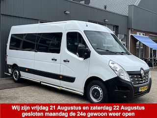 Renault Master L3H2 T35 dCi Rolstoelvervoer 9-Persoons Rolstoellift Airco Cruise controle Achterruitrijcamera Telefoonverbinding Dealer onderhouden Euro 6 Personenvervoer Rolstoelbus Taxi