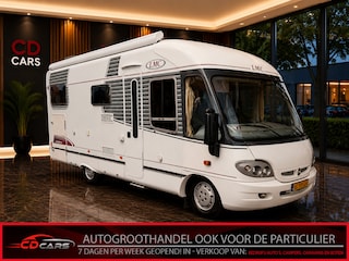 Fiat 244 LMC Liberty 6500I Vast bed, Koelkast, Hefbed, Keuken, Camera, Airco, Luifel. Radio, Automaat