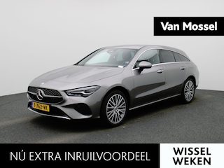 Mercedes-Benz CLA Shooting Brake 250 e Luxury Line | Stuurverwarming | Apple Carplay / Android Auto | Adaptive Cruise Control | Trekhaak | Camera | Navigatie | Virtual Cockpit | Stoelverwarming | Elektrische Achterklep | Climate Control | Lichtmetalen Velgen |