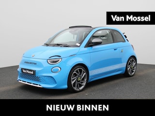 Fiat 500 Abarth Scorpionissima 42 kWh | Cabrio | Apple Carplay / Android Auto | JBL | Half-Alcantara | Sportstuur | Kuipstoelen | Stoelverwarming | Camera | Dodehoek | Climate Control | Cruise Control | Lichtmetalen Velgen |
