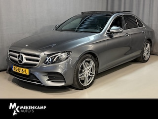 Mercedes-Benz E-klasse 200 AMG Line 19''/Panoramadak/Luchtvering/Dodehoek/360Camera/Sfeerverlichting/Navigatie/PDC V+A/Stoelverwarming