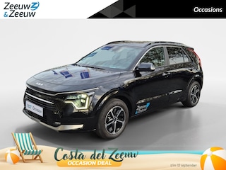 Kia Niro 1.6 GDi DynamicPlusLine | Climate Control | Navigatie | Open Dak | Leer | Stoelverwarming | Stuurverwarming | Elektrische Kofferbak | DEMO |