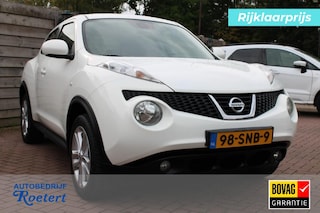 Nissan Juke 1.6 117pk Tekna leer/ECC/navi/cruise/camera/trekhaak