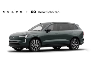Volvo EX90 Twin Motor P. Ultra Executive Edition 7p. 106 kWh Forest Lake metallic | Cardamom nappaleder met ventilatie | 22 inch y-spaaks lichtmetalen velgen | Bowers & Wilkins | Luchtvering | Gelamineerd en getint glas | Pilot Assist | Verwarmbare voorstoele, stuurwiel & achterbank