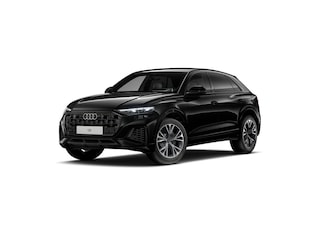 Audi Q8 55 TFSI e quattro Pro Line Advanced | Head-Up | Luchtvering | Trekhaak | Lichtpakket Plus | Keyless-pakket | Adapt Cruise | 360 camera | Panoramadak