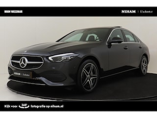 Mercedes-Benz C-klasse 300 E BUSINESS LINE LUXURY -PANO.DAK|BURMESTER|ADAP.CRUISE|LEDER|CAMERA|STOELVERW.|CARPLAY|TREKHAAK|18"
