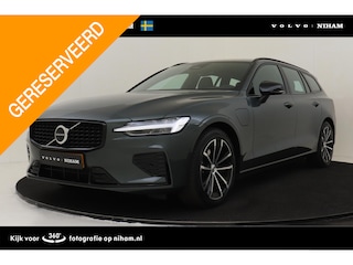 Volvo V60 T6 PLUG-IN HYBRID AWD PLUS DARK -HARMAN/KARDON|360°CAM|SPORTSTOELEN|BLIS|TREKHAAK|POWER-SEATS|18"|ALL-SEASON|SoH:100%