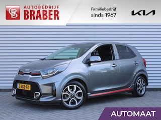 Kia Picanto 1.0 DPi GT-Line | Automaat | Cruise | Camera | Navi | 15" LM | All season | LED | Keyless | PDC |