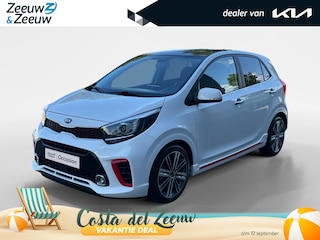 Kia Picanto 1.2 CVVT GT-Line | 84 PK! | Camera | Keyless |Leder | Stoel + Stuurverwarming | Apple Carplay | Android Auto | Lichtmetalen Velgen |