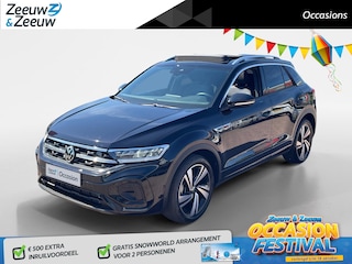 Volkswagen T-Roc 1.5 TSI R-Line Edition *Automaat*Navi via Carplay*Camera*Schuif/kanteldak*Climate Control*Adapt. Cruise Control*LM.Velgen*Zeer nette auto!