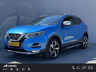 Nissan Qashqai 1.6 Tekna + / 1.500 KG Trekgewicht / Panoramadak / Voorruitverwarming / Bose Audio /Lederen bekleding  / Stoelverwarming  / Cruise control  / Lane assist  / Dode hoek detectie  / Keyless entry