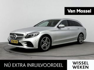 Mercedes-Benz C-klasse Estate 160 Business Solution AMG Plus Upgrade Edition | Navigatie | Sfeerverlichting | Trekhaak | LED Verlichting | Stoelverwarming |