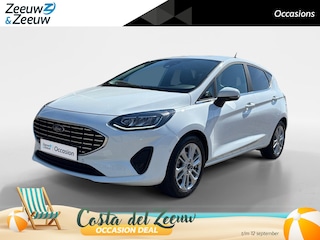 Ford Fiesta 1.0 EcoBoost Hybrid Titanium X | Climate | Cruise | Camera | Stuurverw. | LM Velgen | Navigatie | PDC |