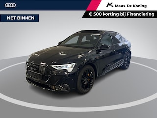 Audi E-tron 55 408pk Quattro S edition 95 kWh · SOH 95,2% · Luchtvering · 360 Camera · Panoramadak · Apple/Android Car Play · Stoelverwarming · Zwart Optiek Plus ·21'' Inch ·