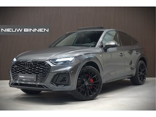 Audi Q5 50 TFSI e S edition S-Line | Panoramadak | Stoelverwarming | Apple Carplay | Camera | Keyless | Navigatie | Trekhaak | Cruise Control | Ambiance Verlichting |