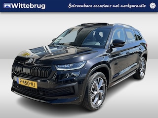 Skoda Kodiaq 1.5 TSI Sportline Business / AUTOMAAT/ PANO/ LEER/ PARK.SENSOR.V+A/ CAMERA/ SMARTLINK/ CRUISE/ STUUR+STOELVERWARM./ MEMORY SEAT/ ELEK.ACHTERKLEP/ DIGITAL DASH/ NAVI/ DAB/ CLIMA/ LED/ 19'' LMV