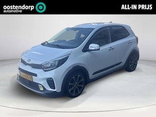 Kia Picanto 1.0 T-GDI X-Line Fabrieksgarantie Navigatie Stoelverwarming Camera AllSeason banden