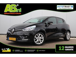 Renault Clio 0.9 TCe Limited Navigatie Bluetooth 16 inch LMV Airco Cruise Control Donkere Ramen