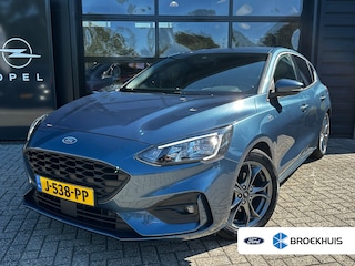 Ford Focus 1.0 125 PK ST Line | STUUR, STOEL EN VOORRUITVERWARMING| NAVIGATIE + APPLE CARPLAY/ANDROID AUTO| KEYLESS START| PARKEERSENSOREN V+A| ADAPTIEVE MISTLAMPEN| DAB| LED|