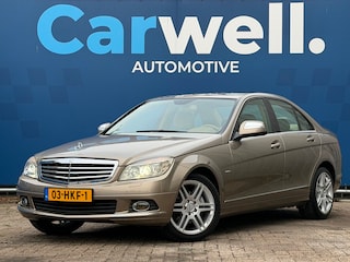Mercedes-Benz C-klasse 200 K Elegance|Leder|Stoelvw|Navi|Climate|Cruise|PDC V+A|Bleutooth|Isofix|VolledigOnderhouden|