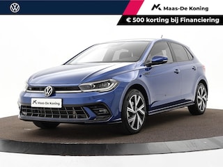 Volkswagen Polo 1.0 TSI 110pk DSG R-Line · Camera · Matrix LED · Stoelverwarming · Apple/Android Car Play · ACC · P-Sensoren · 17"Velgen ·