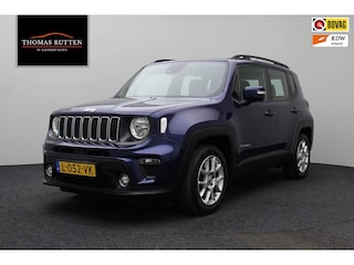 Jeep Renegade 1.0T Longitude 2018 | Navigatie | Bluetooth | Cruise control | Trekhaak | Parkeersensoren | Stuurwiel Bediening | Elektrische ramen + spiegels | Lichtmetaal | Boekjes Compleet | 2 Sleutels
