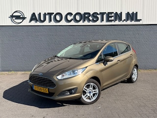 Ford Fiesta 100PK 5Drs Navi Ecc Bluetooth Cruise Control Voorruitverwarming Pdc Titanium USB Lmv 15" Isofix All-Season Banden Origineel Nederlandse Auto 2e Eigenaar