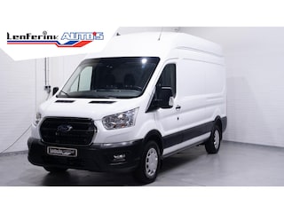 Ford Transit 2.0 TDCI 130 pk L3H3 Trend Navi, Camera, DAB+ Dodehoek Assist, Laadruimte Pakket, PDC V+A, Hoog Dak, 3-Zits