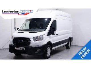Ford Transit 2.0 TDCI 130 pk L3H3 Trend Navi, Camera, DAB+ Dodehoek Assist, Laadruimte Pakket, PDC V+A, Hoog Dak, 3-Zits