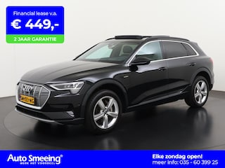 Audi e-Tron 55 quattro Advanced 95 kWh | SOH 97% | Panoramadak | Valcona Leder | Top View 360° | Head Up | Zondag Open!